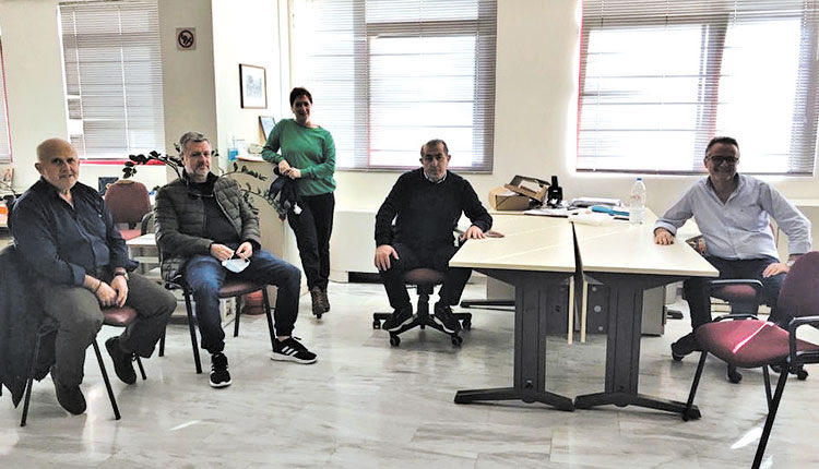 Συνάντηση Βαρδάκη με εκπροσώπους της Ένωσης Διοικητικού και Τεχνικού Προσωπικού ΙΚΑ-ΕΤΑΜ Ανατολικής Κρήτης