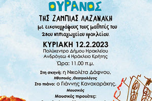 παρουσίαση του παραμυθιού  “Μια ηλιαχτίδα ουρανός “ της Ζαμπίας Λαζανάκη 