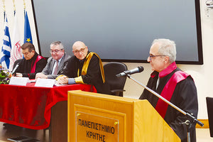 Το Πανεπιστήμιο Κρήτης τίμησε τον Ηλία Μόσιαλο