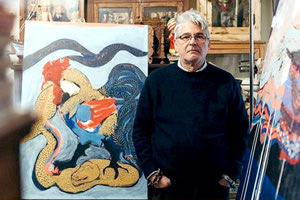 Ο ζωγράφος Τάσος Μαντζαβίνος στο «Heraklion Arts and Culture»