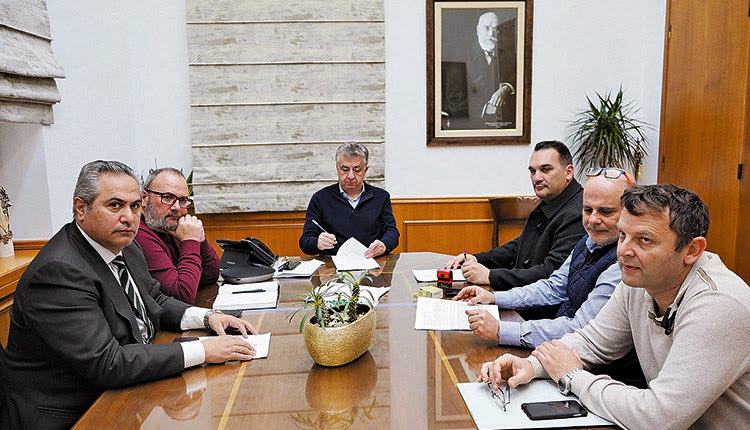 έργο της συντήρησης του οδοφωτισμού του εθνικού οδικού δικτύου Κρήτης