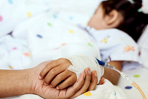 κορίτσι με στρεπτόκοκκο Α