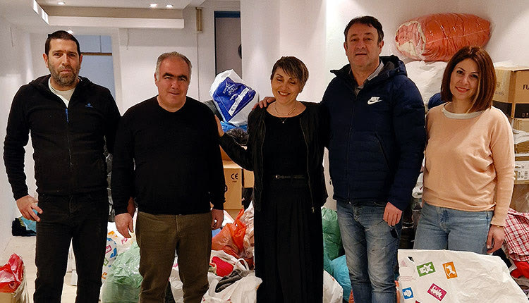 Στέλνουν μεγάλη βοήθεια στους λαούς της Τουρκίας και της Συρίας από το  Εργατικό Κέντρο Ηρακλείου