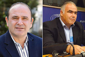 Ο κ. Νίκος Χαλκιαδάκης και o κ. Νίκος Κοκολάκης