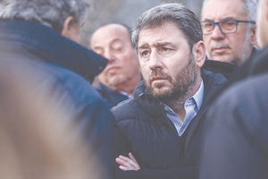 Στα Τέμπη βρέθηκε και ο Νίκος Ανδρουλάκης