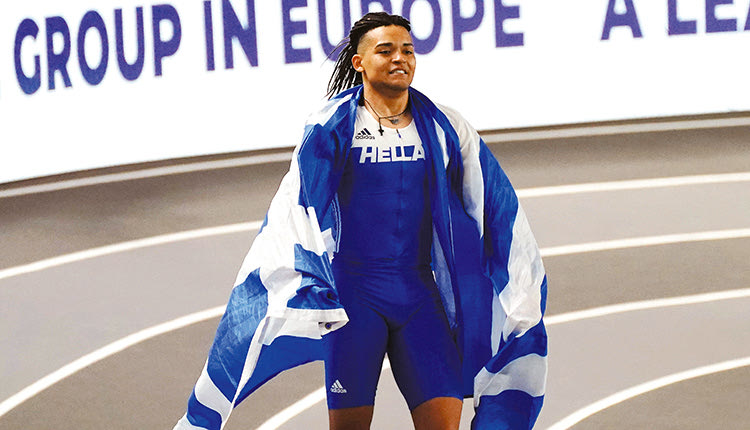  Το πρώτο του μετάλλιο πανηγύρισε ο Καραλής