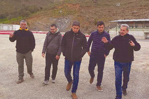 ΛΕΥΤΕΡΗΣ ΑΥΓΕΝΑΚΗΣ: Είδε την εξέλιξη των έργων στην Αγ. Βαρβάρα