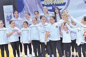 Δύο χρυσά μετάλλια και ένα χάλκινο κατέκτησαν τα κορίτσια του Γ.Σ.Η. «Νίκος Καζαντζάκης» στους αγώνες που έγιναν στα «Δύο Αοράκια»