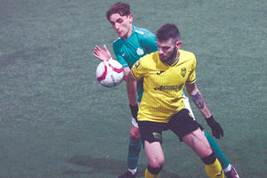 Στιγμιότυπο από το χθεσινό ματς