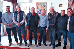 Από τη χθεσινή συνάντηση που έγινε στο δήμο Φαιστού για το φάιναλ φορ του Κυπέλλου