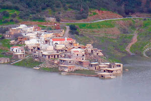 Δεν βοηθούν προς το παρόν οι ισχνές βροχοπτώσεις στην ενίσχυση του φράγματος Αποσελέμη