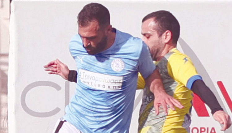 Φάση από το παιχνίδι του Ποσειδώνα με τον Ρωμανό