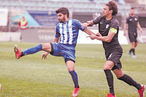 Φάση από το χθεσινό παιχνίδι στα Περβόλια