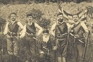 ΦΩΤΟΗΜΕΡΑΣ: Η επαναστατική επιτροπή στο Θέρισο το 1905.