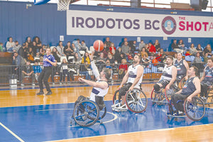 Φάση από τον αγώνα του ΑΣΚΑ με τους Αετούς Κρήτης