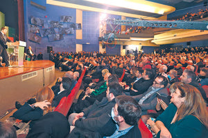 Από την ομιλία του Νίκου Ανδρουλάκη στο Ηράκλειο