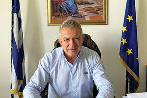 ο δήμαρχος Φαιστού Γρηγόρης Νικολιδάκης