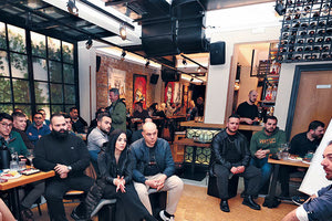 Μια ξεχωριστή συνάντηση με νέους ανθρώπους είχε ο Φραγκίσκος Παρασύρης.