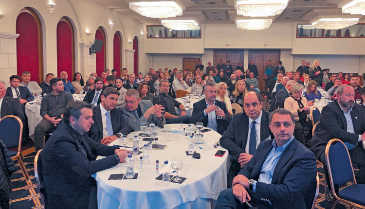 Γεμάτη η αίθουσα που έγινε η ημερίδα