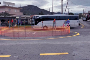 Μεγάλη ανακούφιση αποτελεί όχι μόνο για την περιοχή των Γουβών αλλά και τη γενικότερη λειτουργική της αποκατάσταση η δημιουργία του κόμβου που διαμορφώνεται στην περιοχή, όπου έχουν γίνει ήδη οι προβλεπόμενες εργοταξιακές ρυθμίσεις.