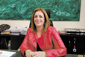 Η αντιδήμαρχος Οικονομικών Μαρία Καναβάκη