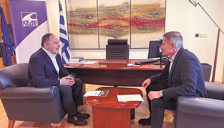 Από τη συνάντηση Κουράκη - Καραγιάννη