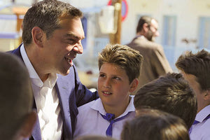 O Αλέξης Τσίπρας επέλεξε την ακριτική Τήλο προκειμένου να παρευρεθεί στις εορταστικές εκδηλώσεις για την 25η Μαρτίου.