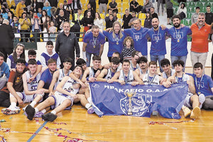 Για 11η φορά στην ιστορία του το «Ηράκλειο» ΟΑΑ κατέκτησε το Παγκρήτιο Πρωτάθλημα Εφήβων