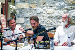 Οι κ.κ. Λουδοβίκος των Ανωγείων, Δημήτρης Λάλος και Μιχάλης Αεράκης