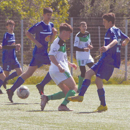   Στιγμιότυπο από τον αγώνα της Κ-14