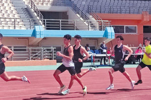 Στιγμιότυπο από τους αγώνες