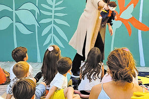 Η Χριστίνα Κωνσταντουδάκη στα «Παραμύθια του Σαββάτου!»