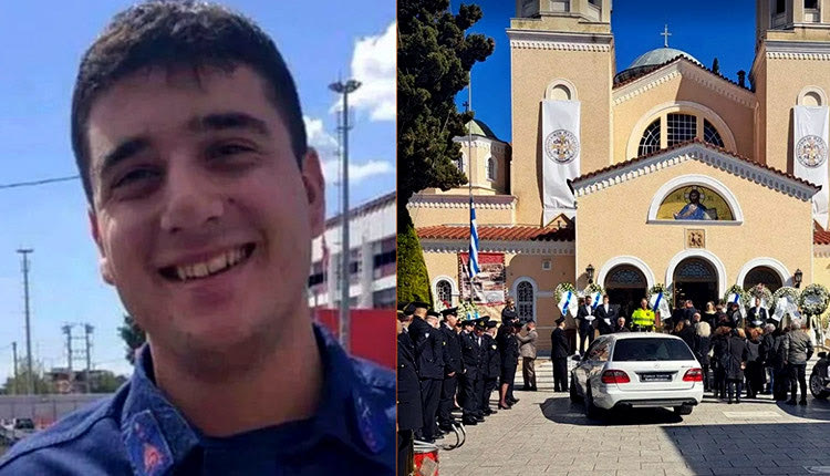 Αποχαιρέτησαν τον πυροσβέστη Νικήτα Καραθεοδώρου και τη σύντροφό του