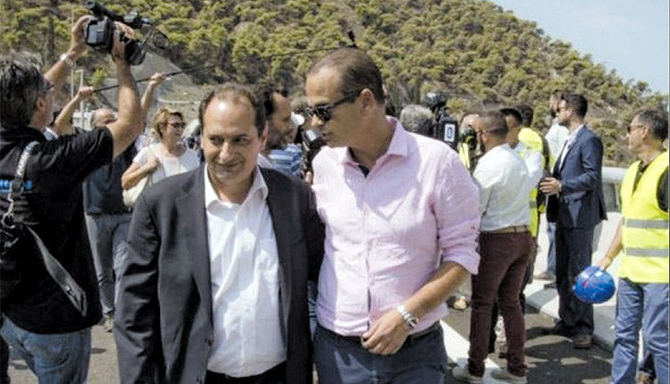 O Νίκος Νικολόπουλος και ο Σπίρτζης