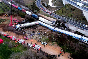 το σιδηροδρομικό δυστύχημα στα Τέμπη