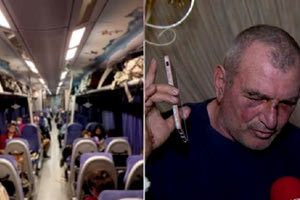 η μαρτυρία του Θεόδωρου Κατσιούλη, που βίωσε τον εφιάλτη στα Τέμπη