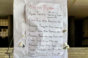 ΑΠΘ για Τέμπη: Τόσοι φοιτητές μας δεν χάθηκαν ούτε στον πόλεμο!