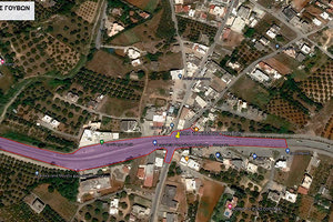 Ο κυκλικός ισόπεδος κόμβος Γουβών