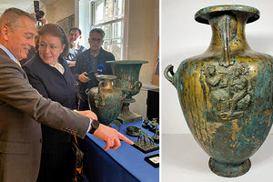 πολύτιμες αρχαιότητες επαναπατρίζονται