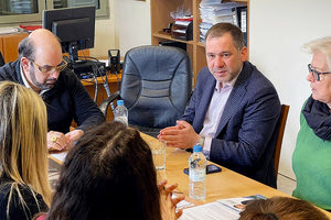 Ο Φραγκίσκος Λαμπρινός στο Πολιτιστικό Κέντρο