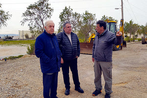 Αυτοψία Λαμπρινού για τη λαϊκή αγορά Αλικαρνασσού