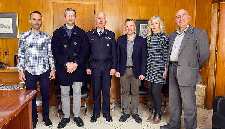 Τον ταξίαρχο Εμμ. Παπαδάκη επισκέφθηκαν οι συνδικαλιστές