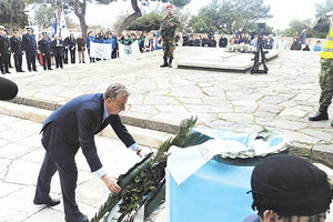 Σταύρος Αρναουτάκης στο ετήσιο καθιερωμένο μνημόσυνο του Ελευθερίου Βενιζέλου