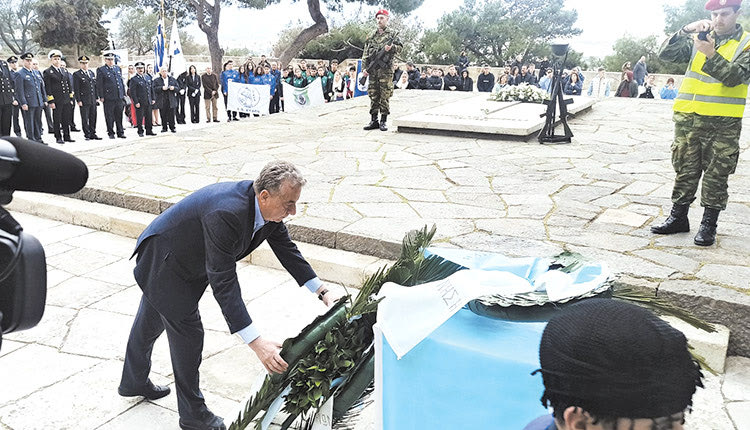 Σταύρος Αρναουτάκης στο ετήσιο καθιερωμένο μνημόσυνο του Ελευθερίου Βενιζέλου