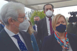 Επεισοδιακή ήταν η προηγούμενη επίσκεψη της κ. Γκάγκα στο ΠΑΓΝΗ