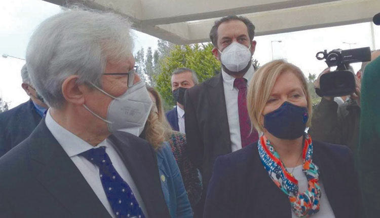 Επεισοδιακή ήταν η προηγούμενη επίσκεψη της κ. Γκάγκα στο ΠΑΓΝΗ