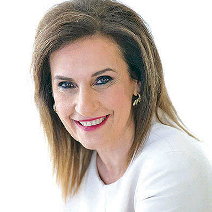 Η αντιδήμαρχος Κοινωνικής Πολιτικής Ρένα Παπαδάκη-Σκαλίδη 