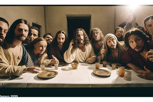 μυστικος δειπνος με τεχνητη νοημοσυνη Α.Ι.