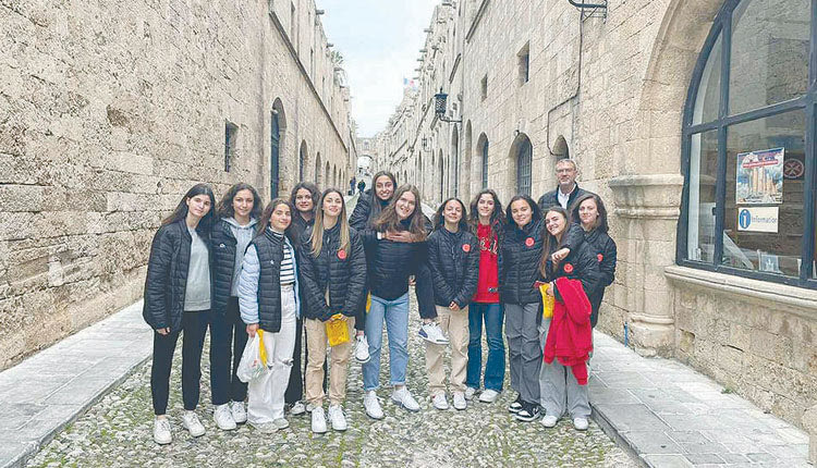 Η ομάδα Νεανίδων του Ανδρογέα πέτυχε το στόχο της στη Ρόδο