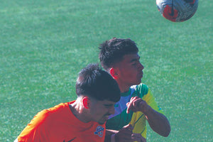 Φάση από το παιχνίδι της Α2 ΕΠΣΗ Λίντο-Νέοι Αλμυρού.